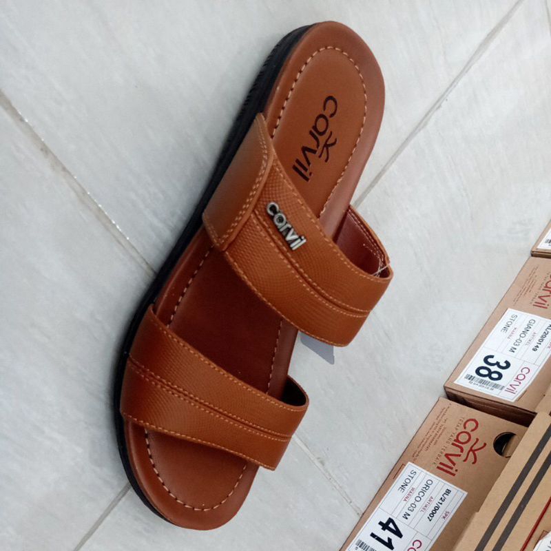 Carvil Orico-03M Sandal Carvil Pria Sandal Flat Pria Sandal Pria