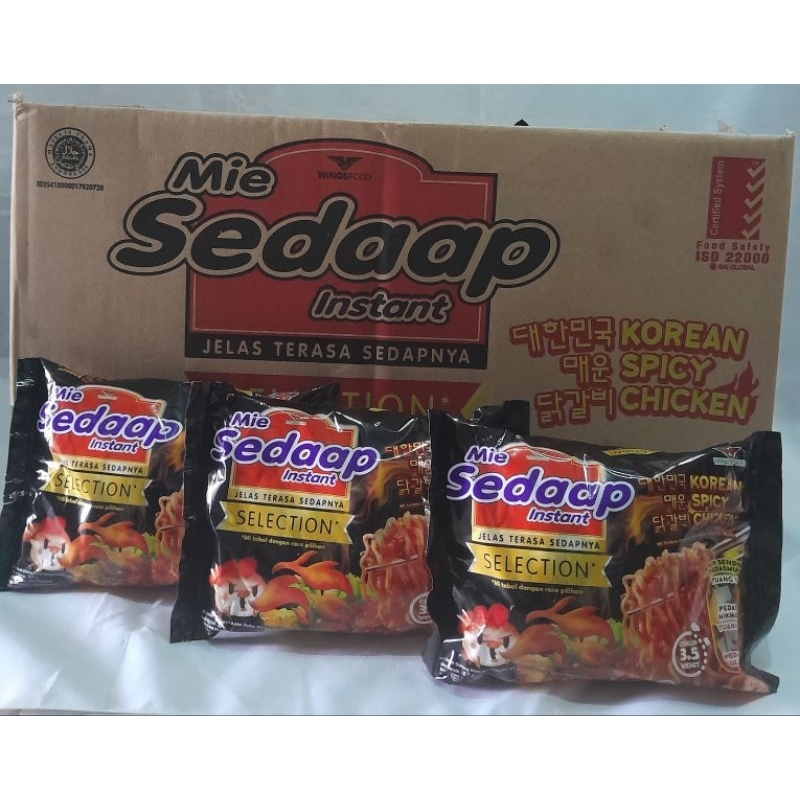 

SEDAAP MIE SELECTION KOREAN SPICY (5 pc)