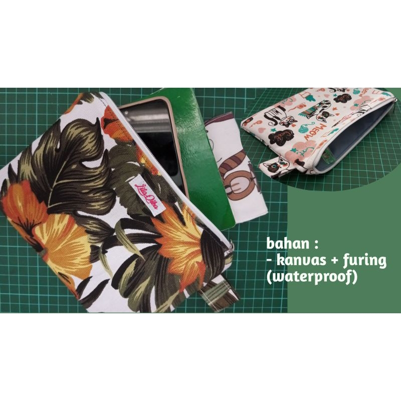 

dompet pouch / zipper pocket kanvas