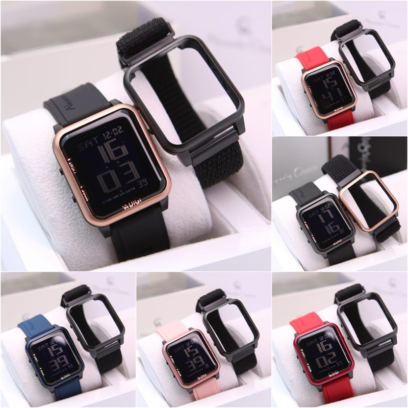 ALEXANDRE CHRISTIE WANITA AC 9344 / AC9344 DIGITAL FREE TALI KANVAS ORIGINAL GARANSI RESMI 1 TAHUN