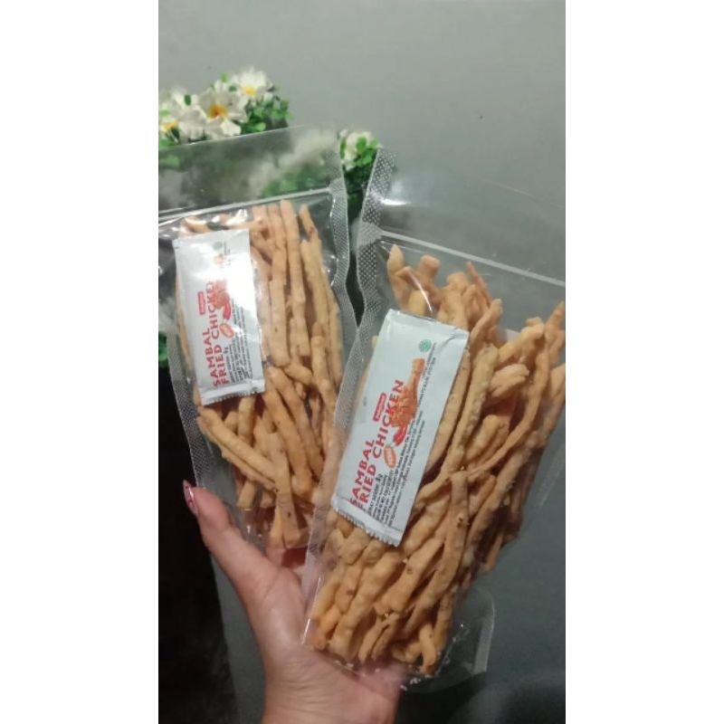 

STIK BAWANG (KEMASAN POUCH) /GRIP / GRIP STIK BAWANG /CAMILAN ENAK GURIH