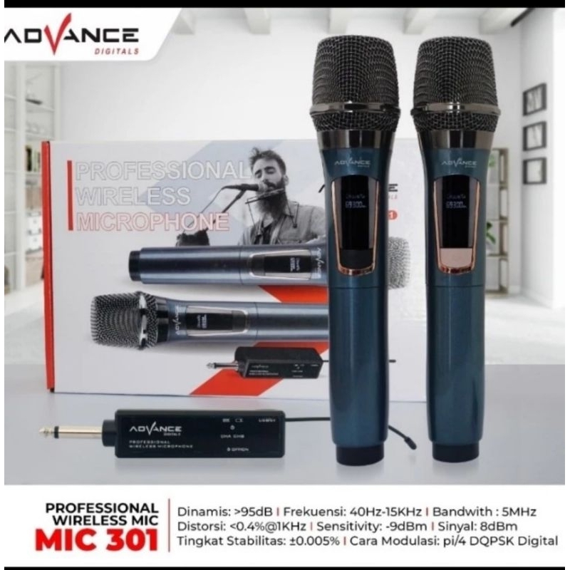 Mic Wireless Advance isi 2 MIC-301 / MIC301 / 301
