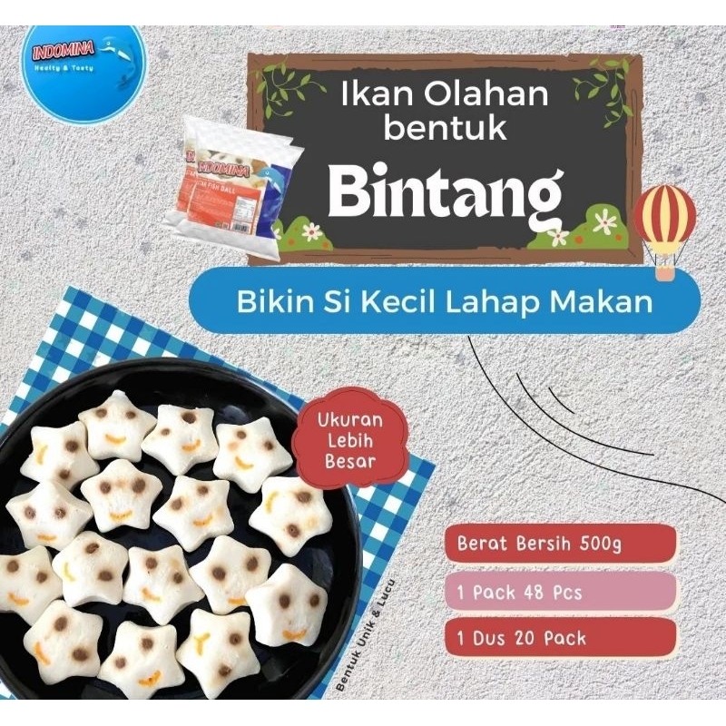 

Star Fish / Baso Ikan Bintang 500gr