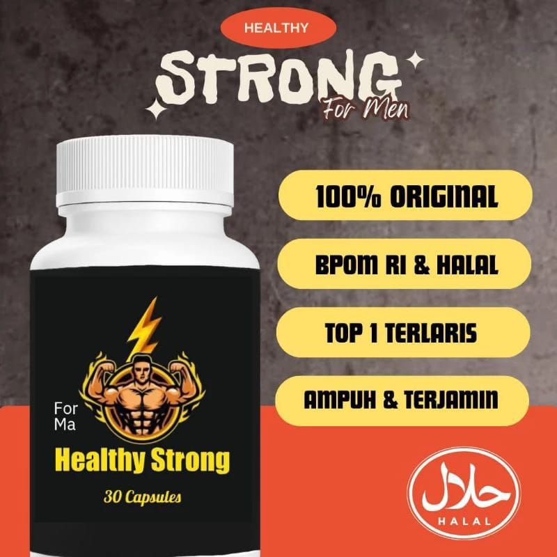 HEALTHY STRONG KAPSUL STAMINA STRONG KUAT STAMINA PRIA
