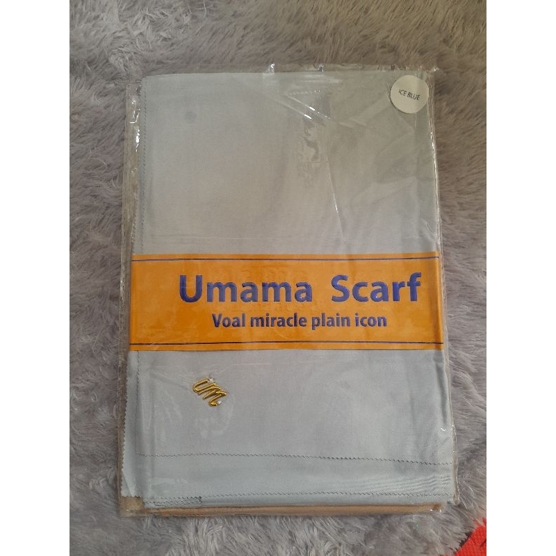 Jilbab / kerudung Segi empat UMAMA Basic polos voal premium laser cut