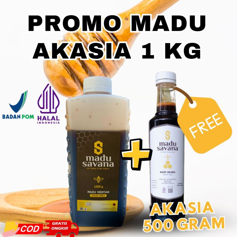 

Madu Savana Paket Promo Akasia 100% Asli