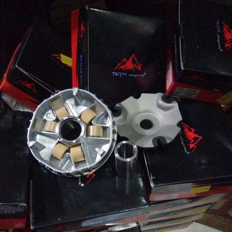 TAKAYAMA RUMAH ROLLER ASSY SET MOTOR ADV 160 K1Z, AEROX 155, BEAT KVY, BEAT ESP/POP, BEAT FI, GENIO 