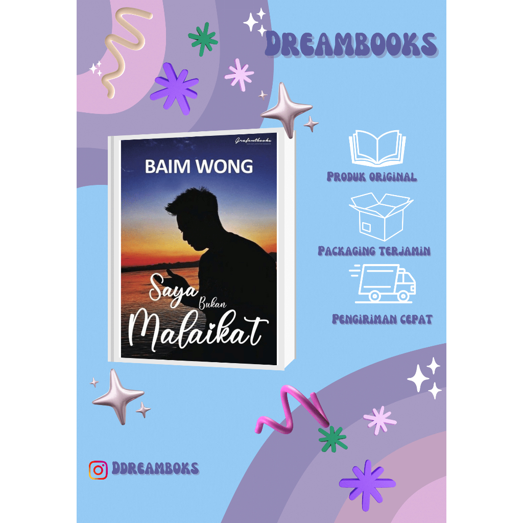 Buku Saya Bukan Malaikat - Baim Wong