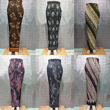 Terlaris.. REAL PICT ROK PLISKET BATIK / ROK PLISKET / BAWAHAN KEBAYA / ROK KEBAYA / ROK WISUDA / SE