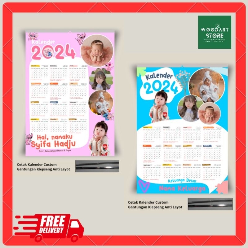

KALENDER CUSTOM 2024 KALENDER CUSTOM FOTO