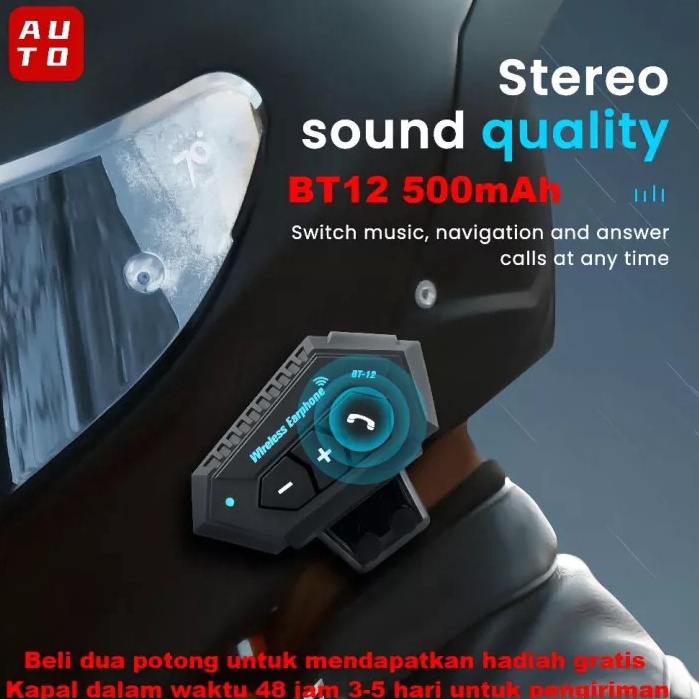 TERBAIK Headset Helm Bluetooth / HeadPhone Helm Bluetooth / Headset Helmet / Headset Bluetooth Helm 