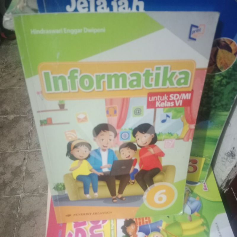 buku informatika SD kelas 6 penerbit erlangga