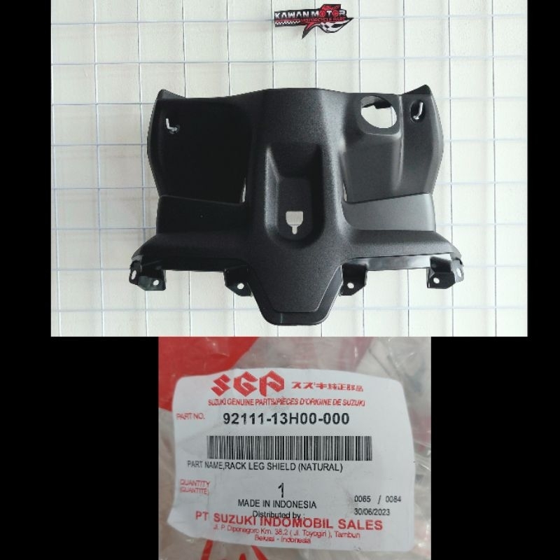 Rack Leg Shield Dek Tengah Cover Kunci Kontak Suzuki Skywave Original SGP