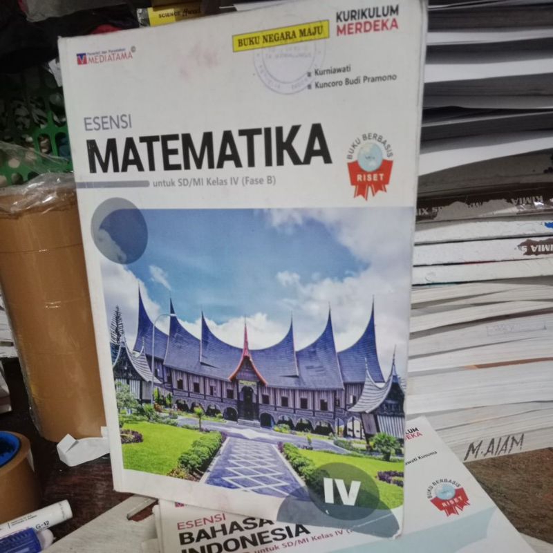 buku matematika SD kelas 4 penerbit mediatama kurikulum merdeka