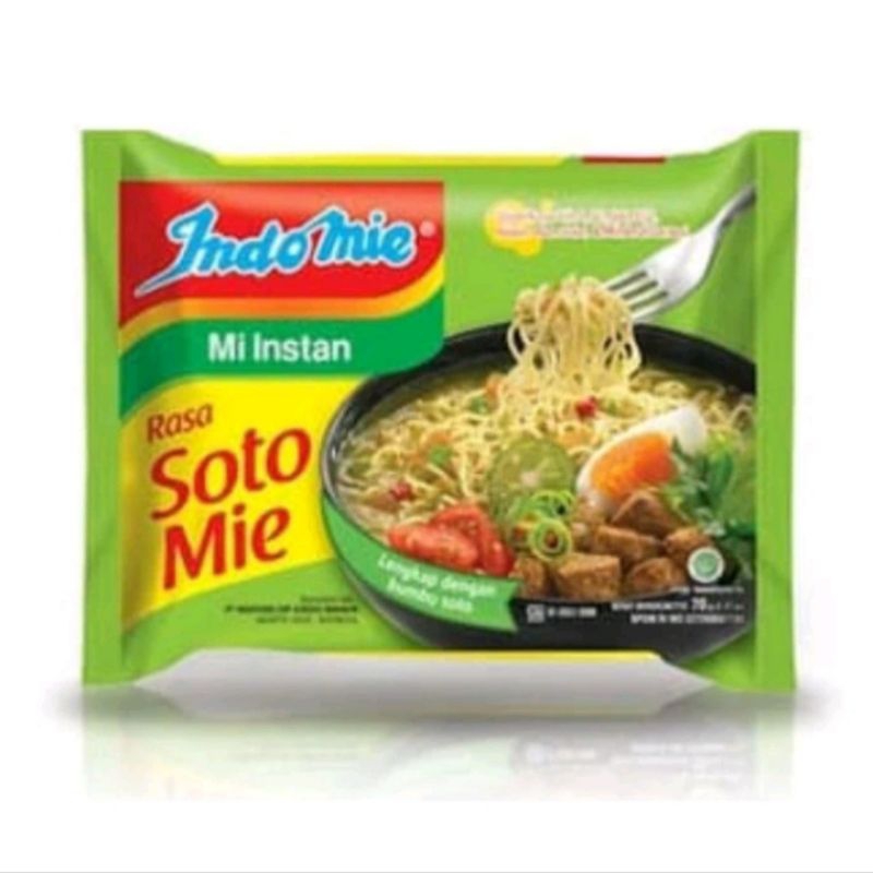 

Indomie rasa soto Mie