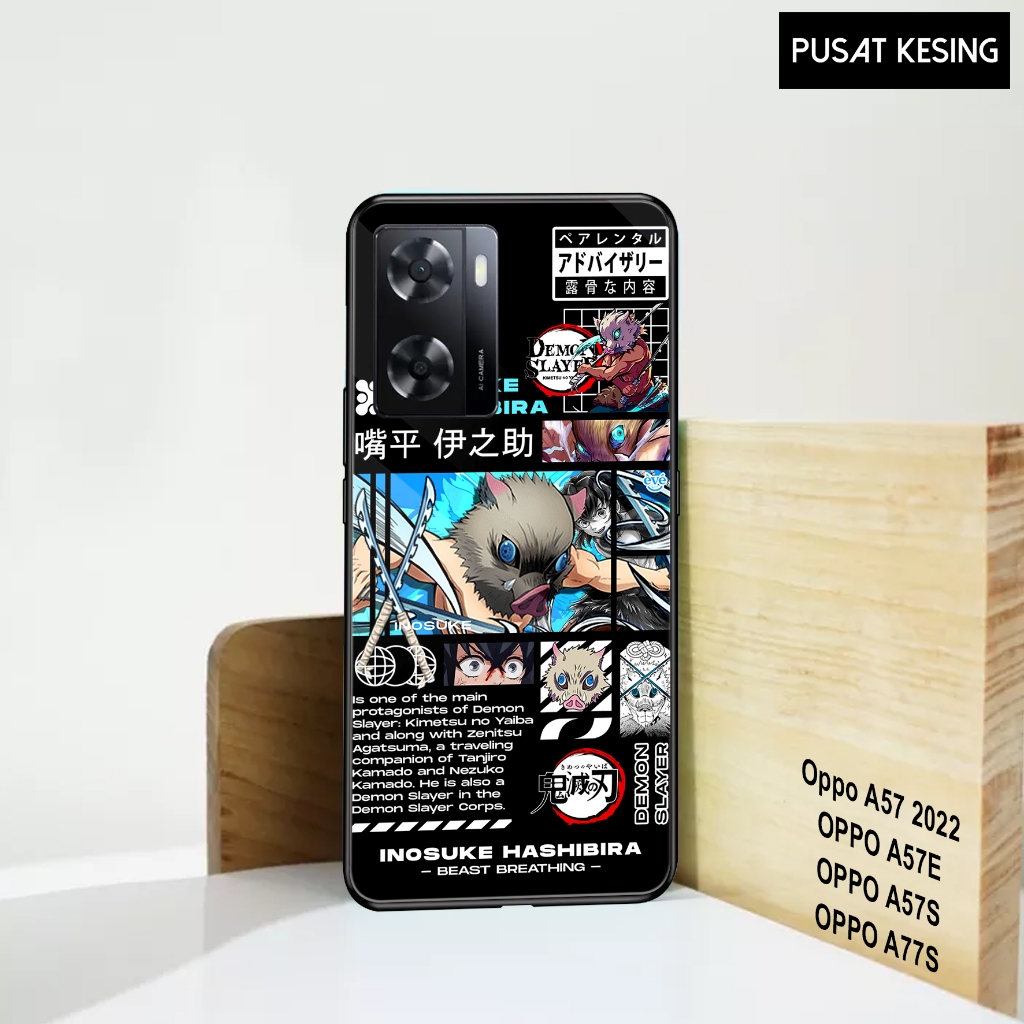 Case Oppo A57 2022 / A77S / A57S - Casing Hp OPPO A57 / A77S - ( Anime Aesthetic) - Case 2D Glossy -