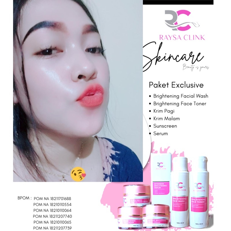 paket kinclong gel raysa clink