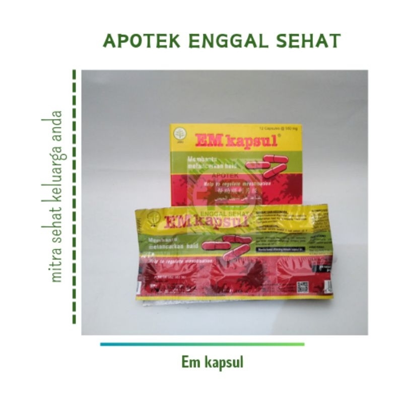 em kapsul kapsul pelancar haid