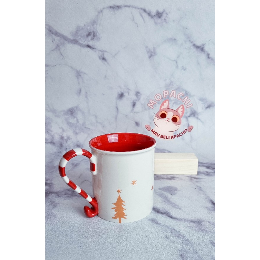 Starbucks Mug 12Oz Christmas Candy Cane Mug 3056470