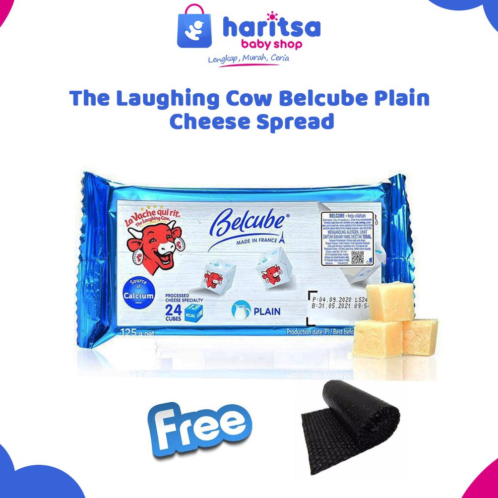 

B@ru Keju Belcube Plain Cheese Spread / MPASI [250]