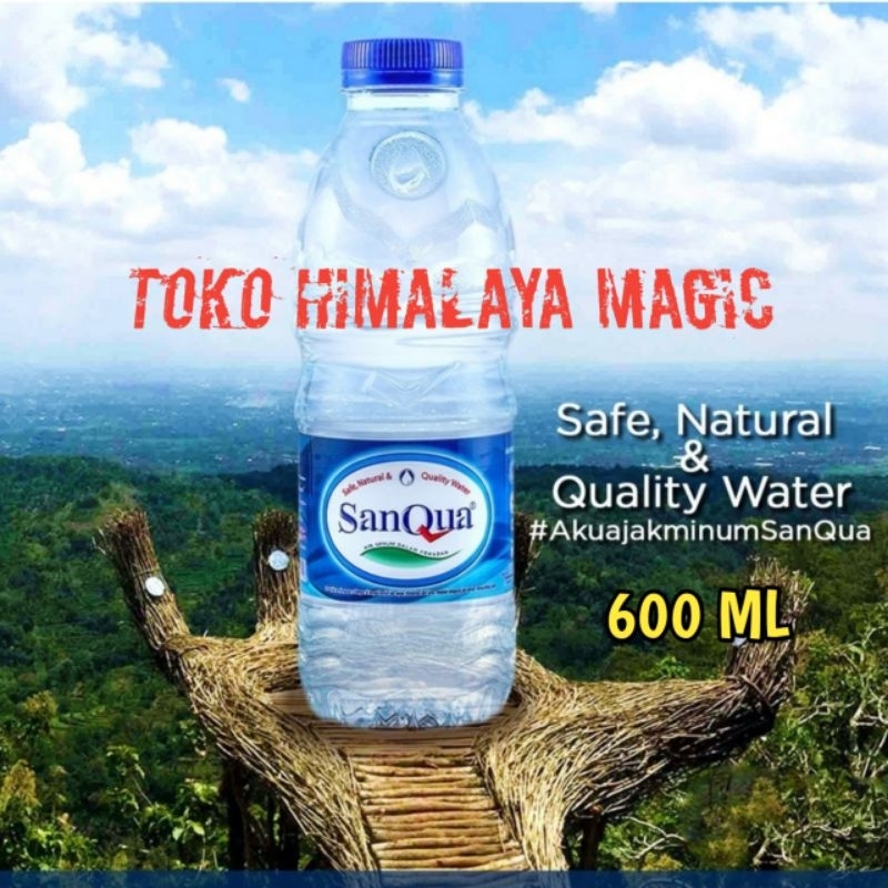 SanQua air kemasan 600 ML