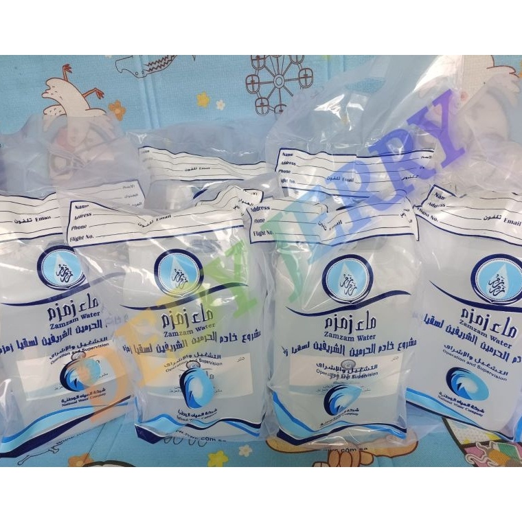 

[✥I49<] air zam zam ASSLIII 1000% kemasan 5 liter Fast On