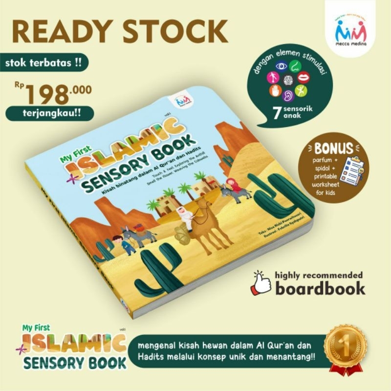 Boardbook My First Islamic Sensory Book