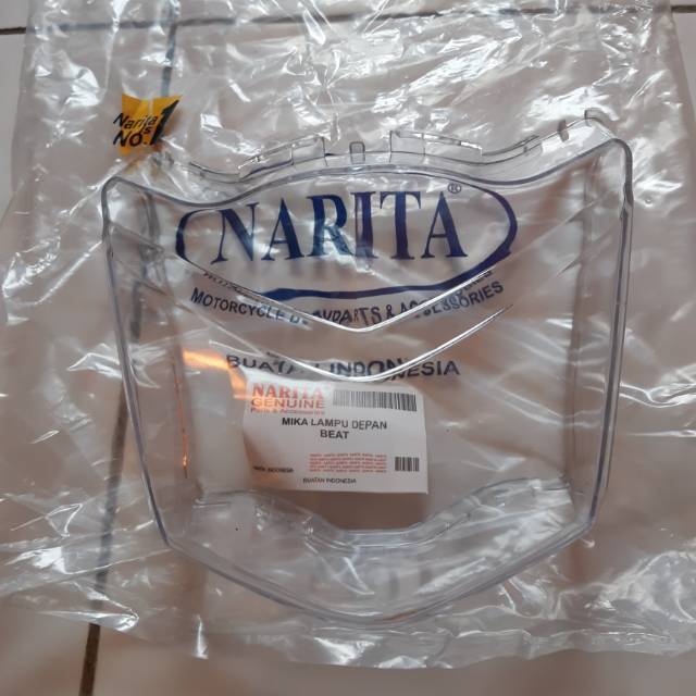 mika kaca lampu depan beat karbu