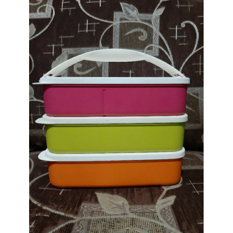 Tupperware original rantang 3susun preloved