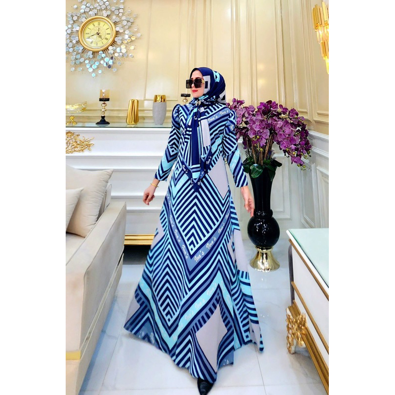 Gamis Set Hijab Asyura Vol 5 Series by Ivas Production