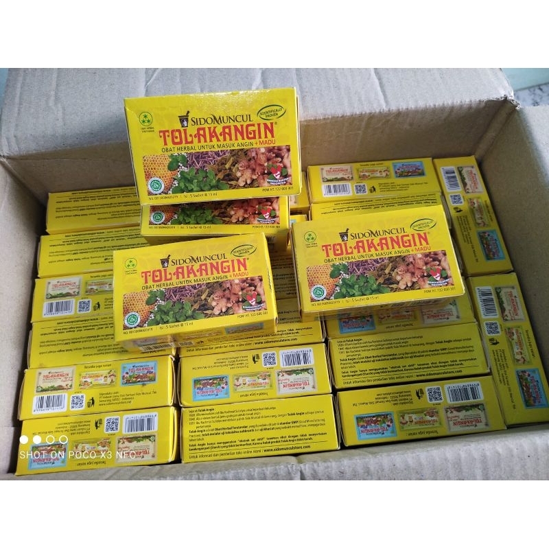 sido muncul jamu tolak angin + madu 5 x 15ml