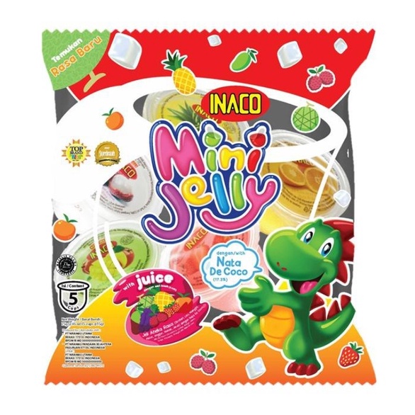 

[✻U94➢] Inaco Mini Jelly Isi 5 x 5 pcs Musim Promo