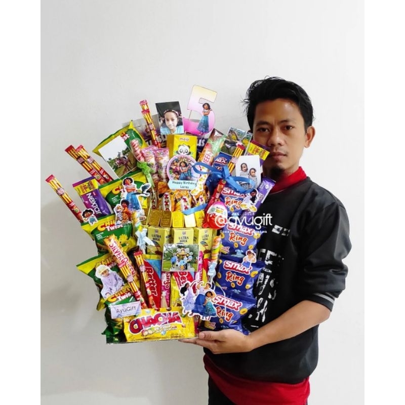 Ayu Gift | Cake Tower | Cake Snack | Kue Snack | Kue Jajanan | Snack Tower