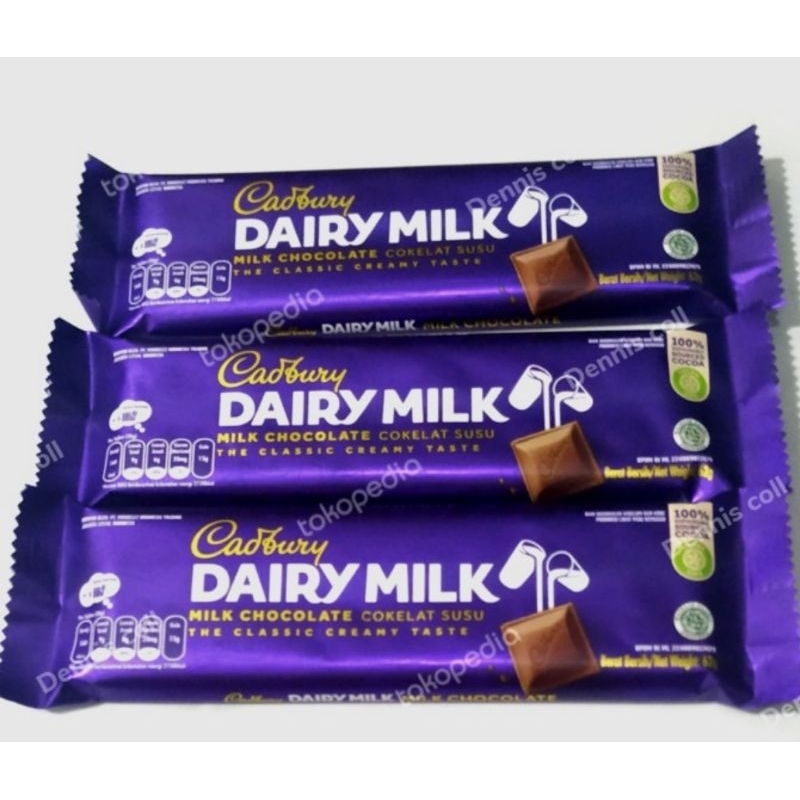 

Cadbury dairy milk chocolate 62 gram