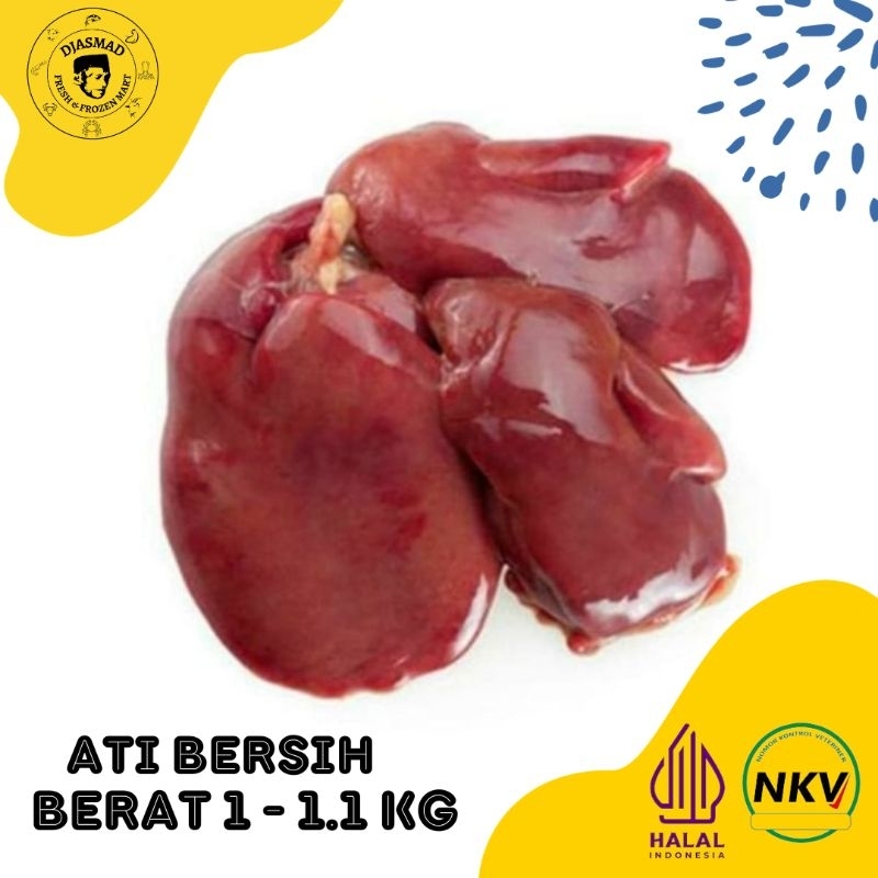 

Ati Ayam Bersih Frozen 1Kg