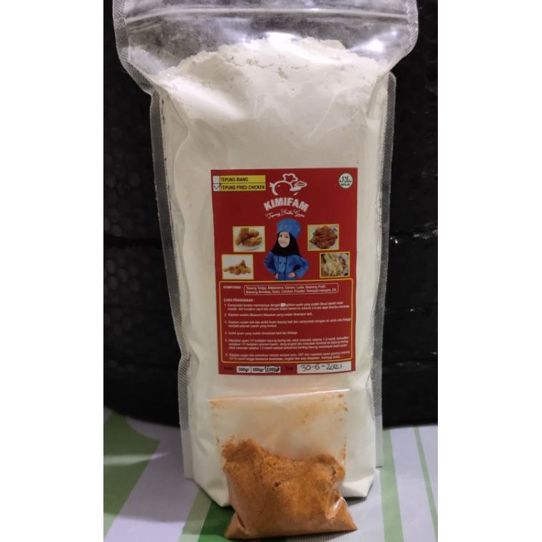 

[☼G63/] Tepung bumbu ayam kfc 1kg+marinasi. [158]