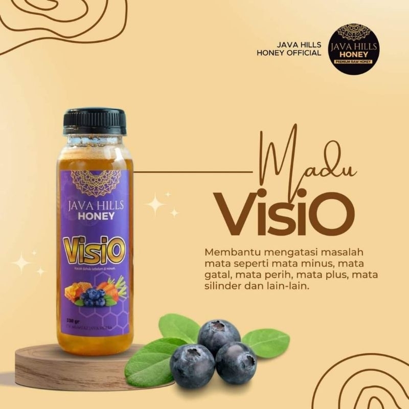 

Madu Visio Javahills Honey Madu Kesehatan Mata Minus Silinder Premium