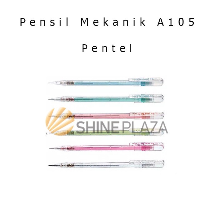 

[✄Q27➢] Pensil Mekanik Pentel Caplet A105 0.5mm - Mechanical Pencil Pentel 0,5 Dont SKIP