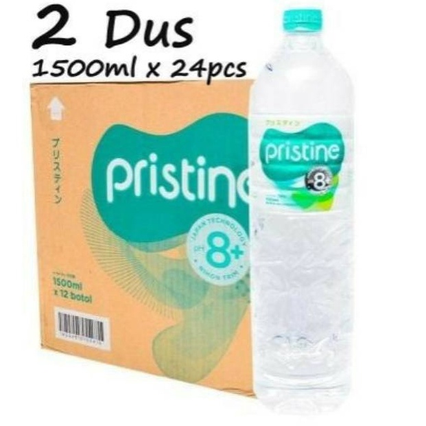 

[GVP87] Pristine 1500ml x 24 botol (2 Dus) Terbaru
