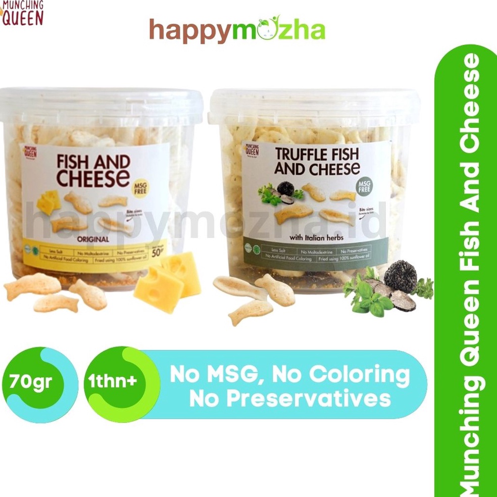 

[☜G78<] Munching Queen Truffle Fish and Cheese & Original 1tahun+ Cuci-Gudang