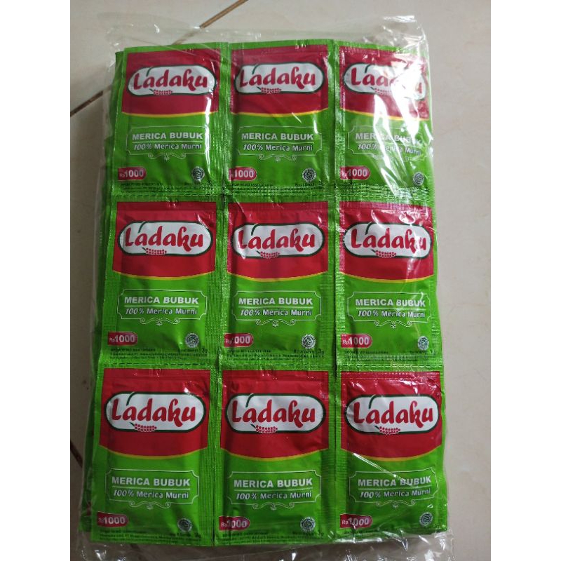 

Dichie_toko *Ladaku Bubuk Sachet 3g 1 renceng isi 12 pcs*