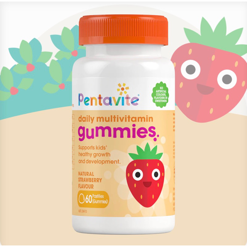 Pentavite Kids Daily Multivitamin Gummies