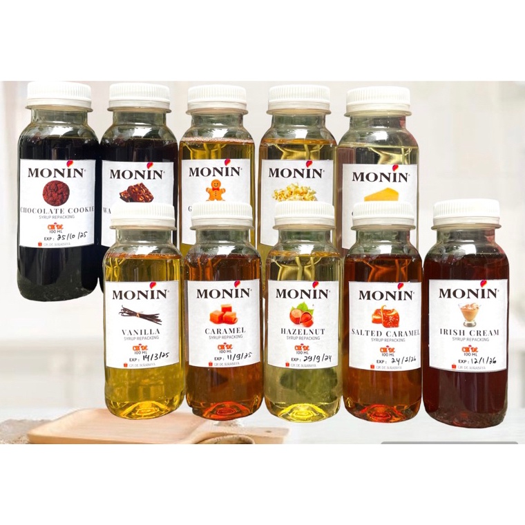 

[✺S9>] MONIN Syrup Premium Repacking 100ml - Coffee & Flavour Series Musim Promo