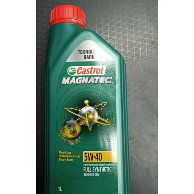 Oli mesin Merek CastrolCastrol Magnatec5w-40 1 Liter