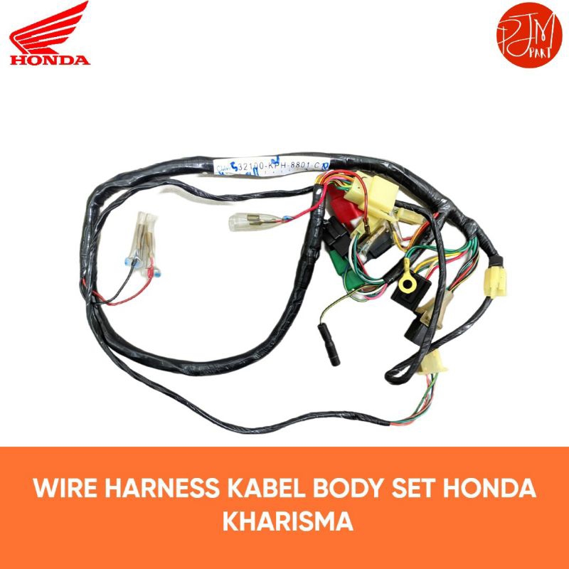 32100-KPH-8801-C WIRE HARNESS KABEL BODY SET HONDA KHARISMA ORIGINAL