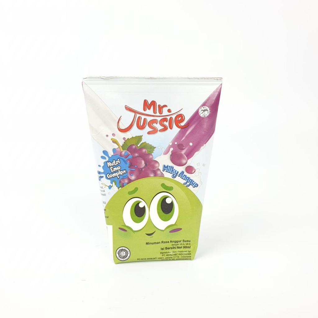 

Minuman Mr. Jussie milky anggur 90 ml