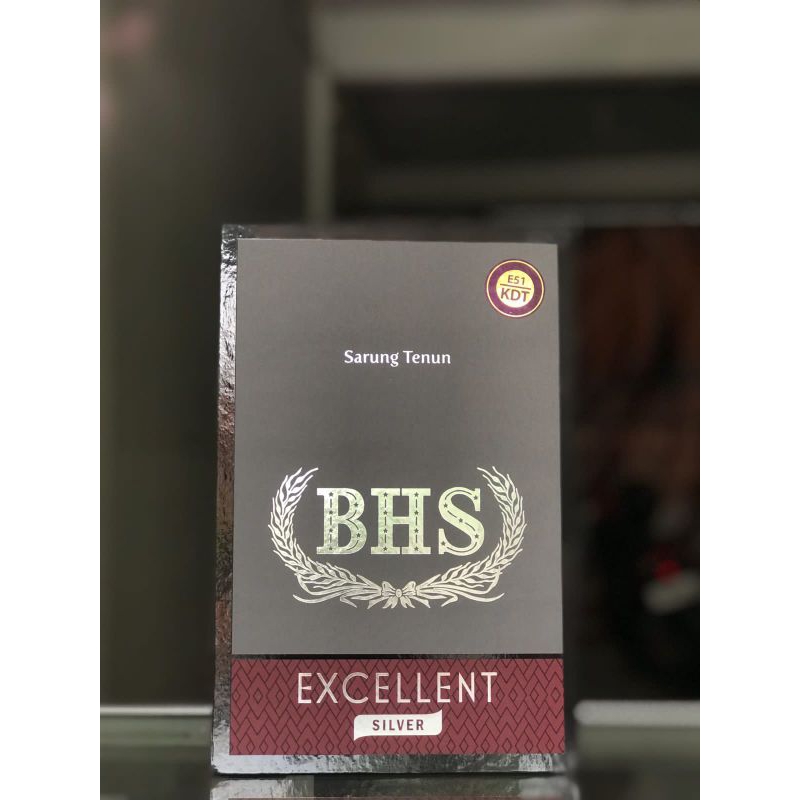 Sarung BHS Excellent Silver Motif E51 KDT motif Kotak Kotak JADUL