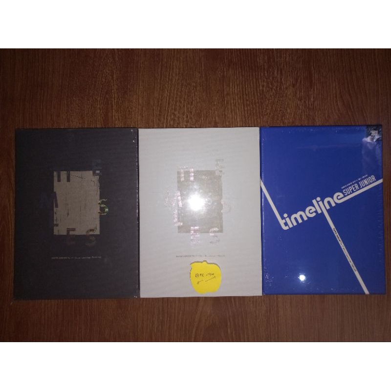 READY SEALED SUPER JUNIOR THE 9th Album REPACKAGE TIMELESS Special ver. TIMELINE