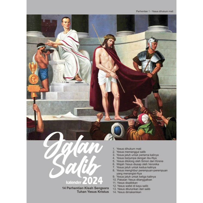 

Kalender Meja 2024 Gambar Jalan Salib