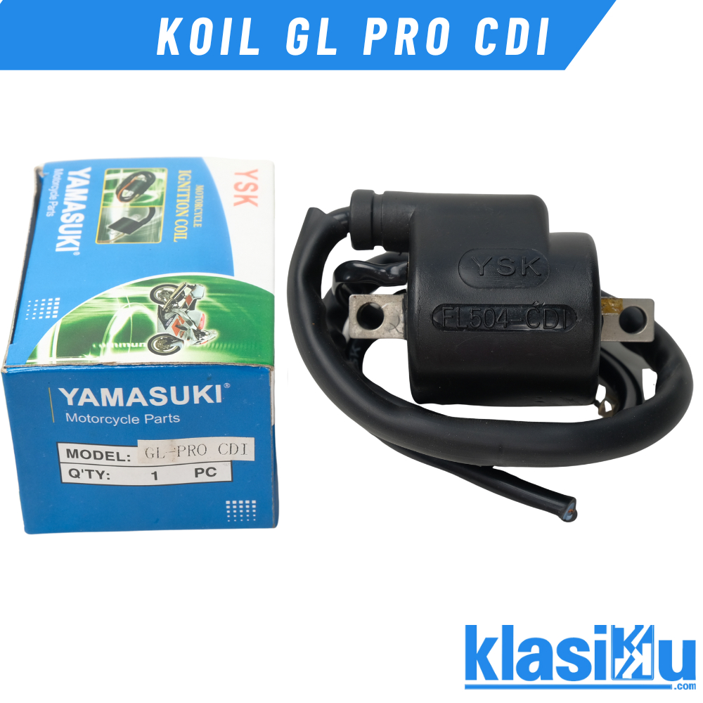 Coil Koil Honda Gl100 Gl 100 Glpro Cdi Gl Pro Cdi FL504-CDI Merk yamasuki